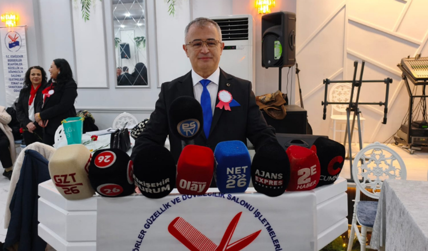 Eskişehir Kuaförler Odası'nda yeni dönem: Eski başkan geri geldi!