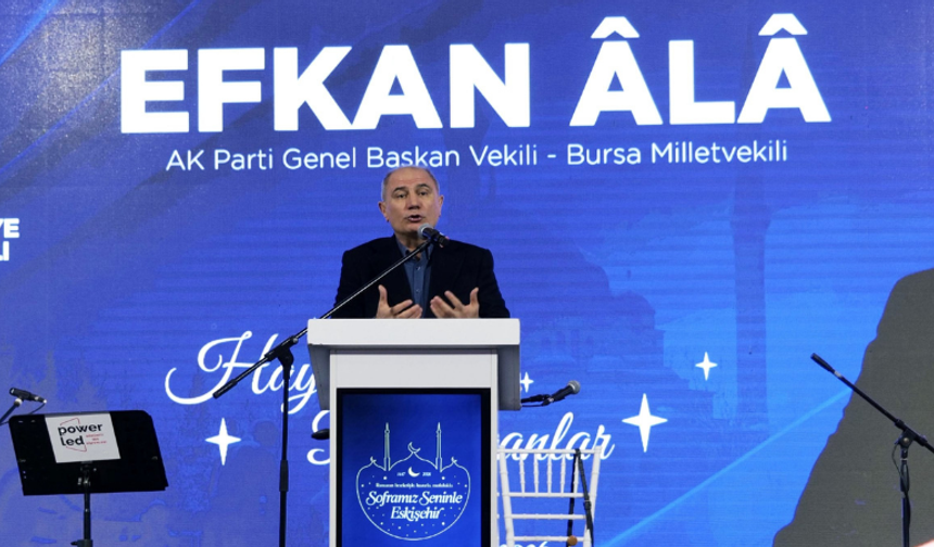 AK Parti Genel Başkan Vekili Efkan Ala Eskişehir’de teşkilatla buluştu