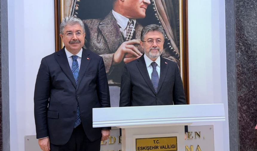 Bakan Yumaklı, Eskişehir Valiliği'ni ziyaret etti