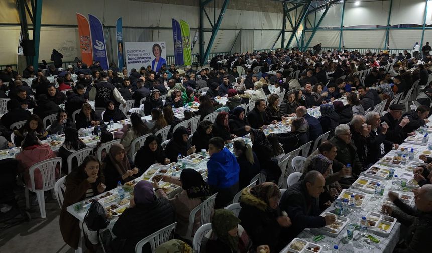 Eskişehir'de Ramazan sofrası bu kez o ilçede kuruldu!