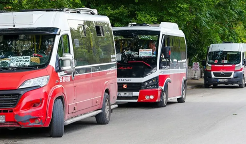 Eskişehir’de minibüs ve dolmuş ücretlerine zam