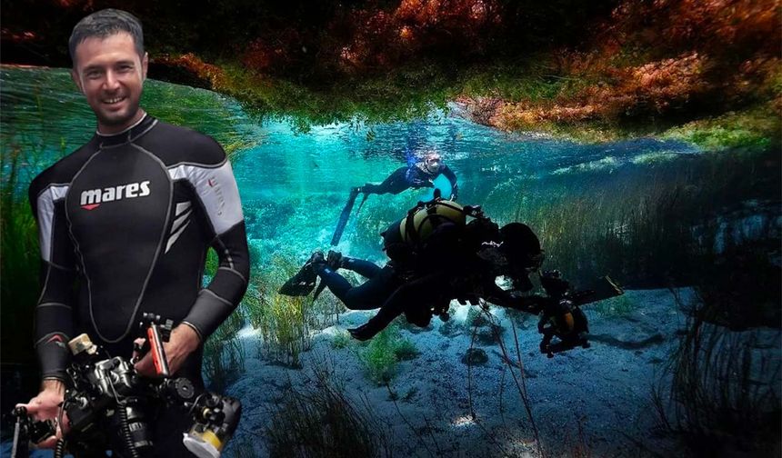 Eskişehirli su altı görüntüleme ustası Erkan Balk 3 kez dünya şampiyonu oldu