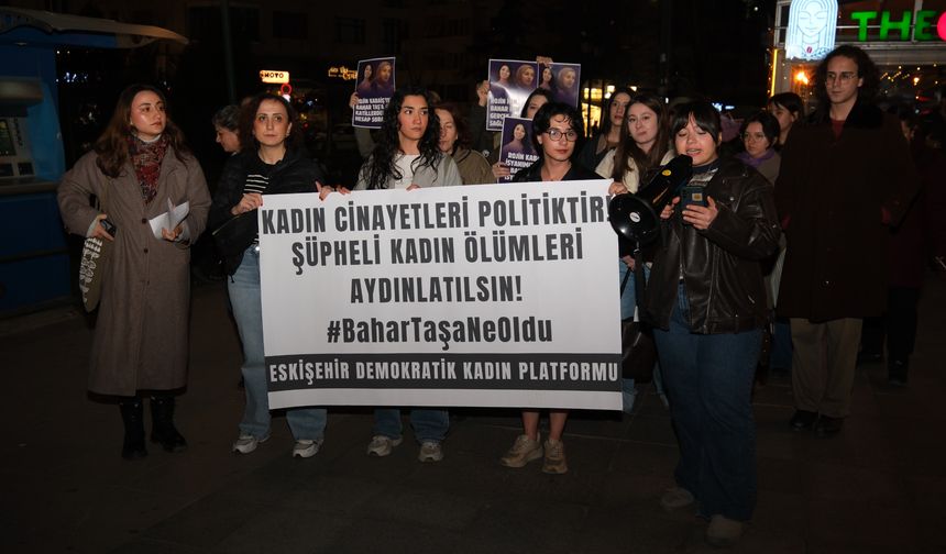 Eskişehir'de "Bahar Taş" için adalet çağrısı