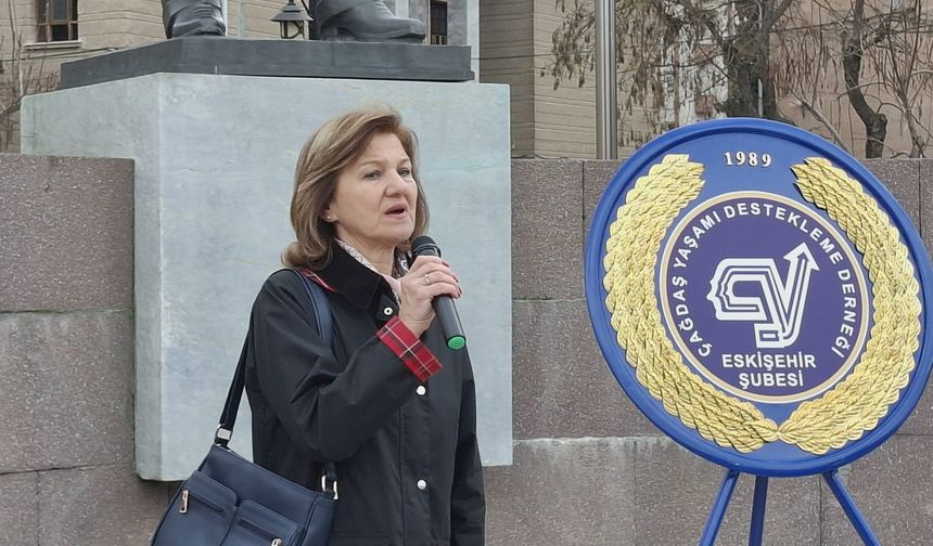 ÇYDD Eskişehir Şubesi'nden Valilik Meydanı’ndaki basın açıklaması yasağına tepki!