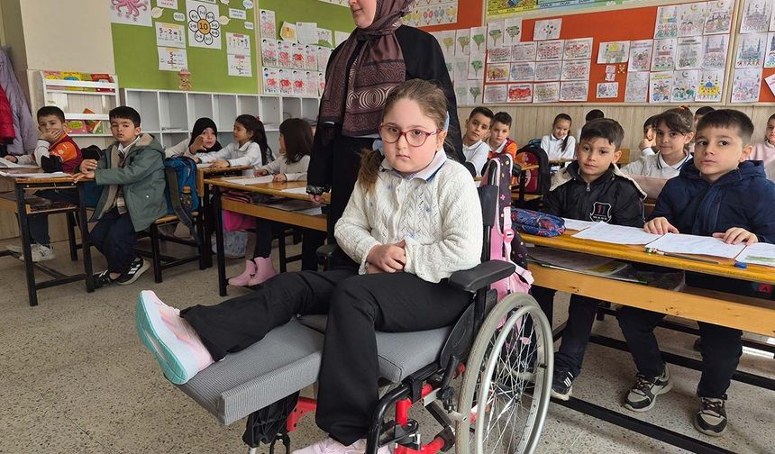 Eskişehir’de Zeynep İkra’ya umut olan asansör hizmete girdi