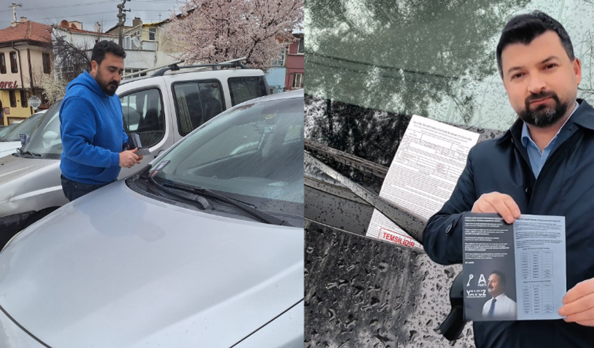 Eskişehir’de sürücülere sahte ceza: 5 bin araçta farkındalık hamlesi!