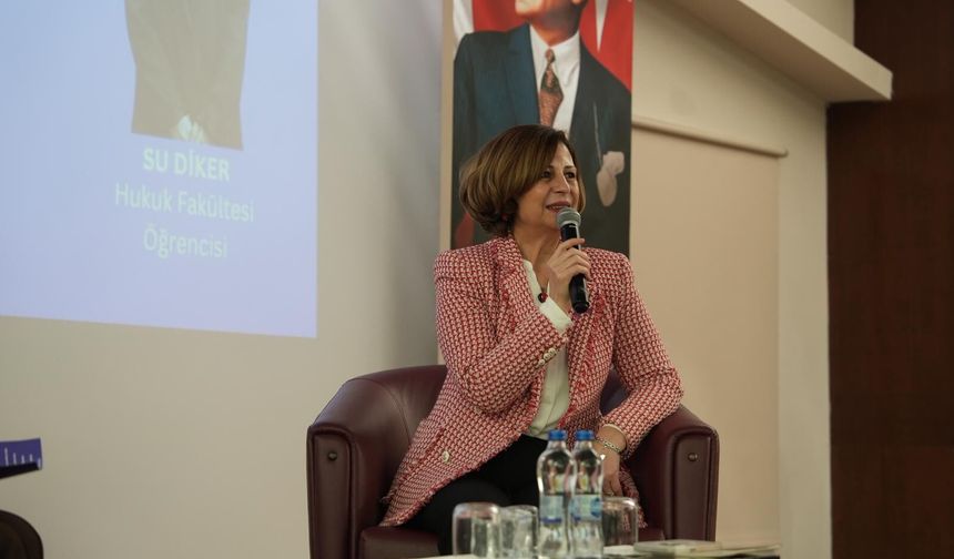 Hukuk dünyasında kadınların gücü konuşuldu: Başkan Ünlüce genç hukukçularla tecrübelerini paylaştı