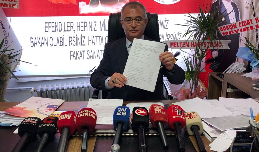 Eskişehir Berberler Odası’nda mali tablo tartışması: Odayı 1 milyon TL borçla devraldık!