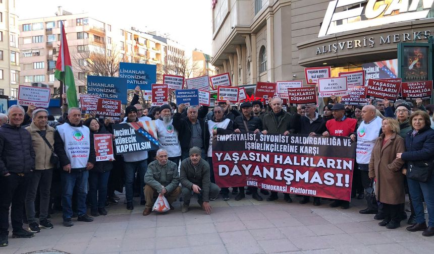 Eskişehir’de İran’a yönelik saldırılara tepki