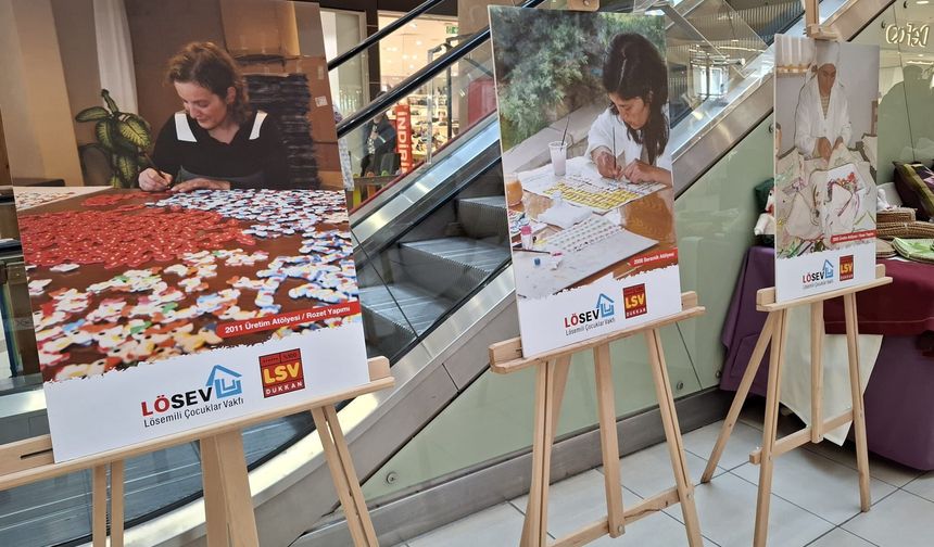 Eskişehir’de LÖSEV'den Kadınlar Günü'ne özel sergi