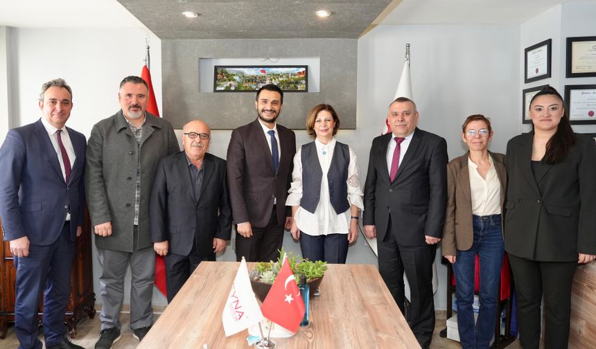 Başkan Ünlüce’den 2Eylül Gazetesi’ne ziyaret