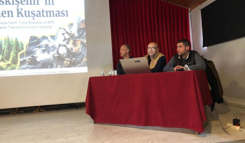 Eskişehir’de “Vahşi Madencilik Gerçeği” paneli: “Ekolojik yıkıma karşı mücadele büyüyor”