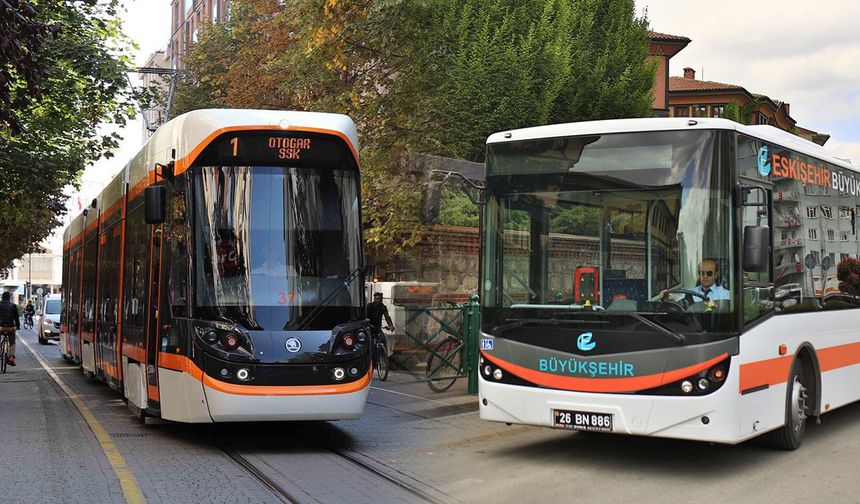 Eskişehir’de 23 Nisan’da ulaşım ücretsiz olacak