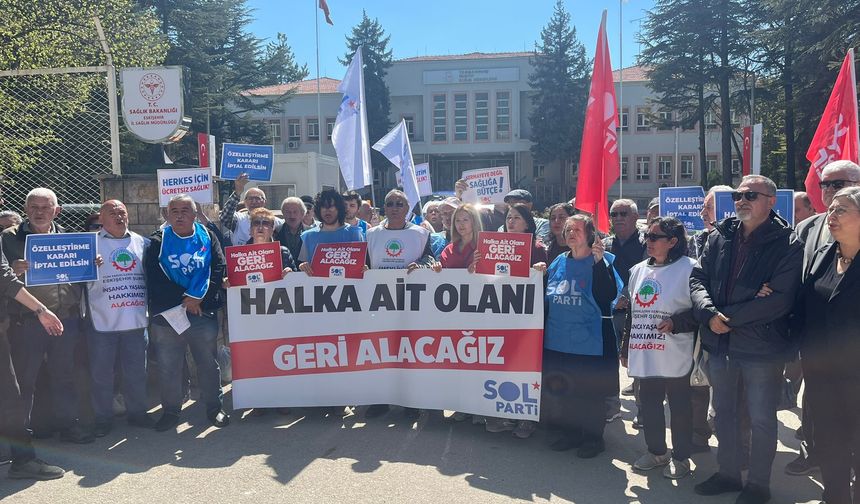 SOL Parti’den Hava Hastanesi özelleştirmesine tepki: "Kamuya ait alanlar korunmalı”