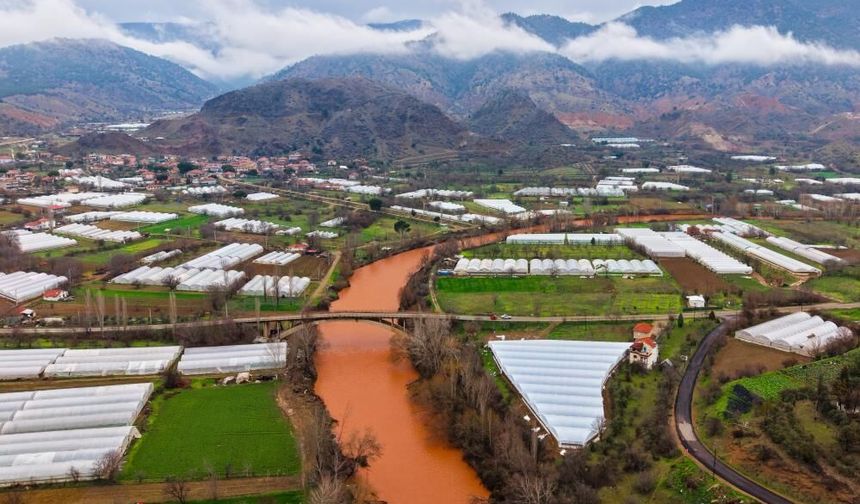 Eskişehir'de yağmur sonrası kartpostallık manzara