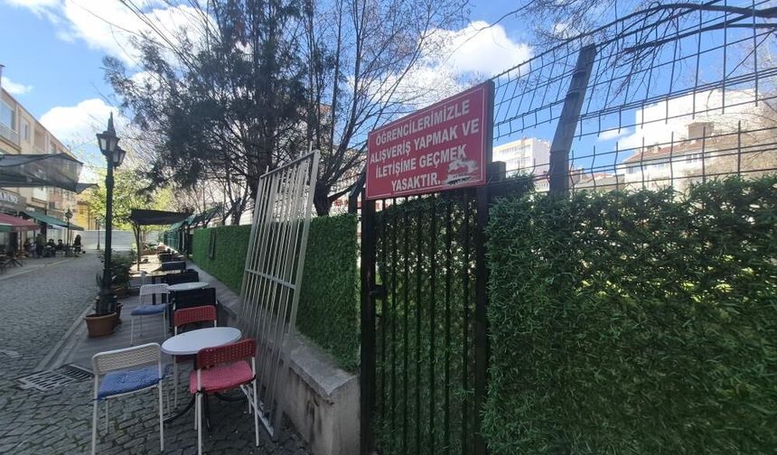 Eskişehir'de o okulun bahçesine asılan not tedirgin etti!