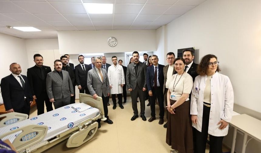 Eskişehir'de umuda dokunan proje: ESMİAD'dan onkolojiye 3 yeni hasta odası
