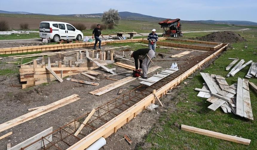 Kırsal kalkınmaya katkı: İnönü’de 200 metrekarelik koyun yıkama tesisi