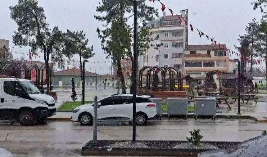 Eskişehir’e nisan ayında kar sürprizi