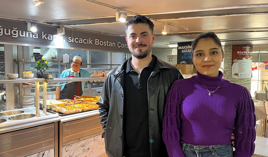 Eskişehirli çift evlilik için biriktirdikleri para ile restoran açtılar