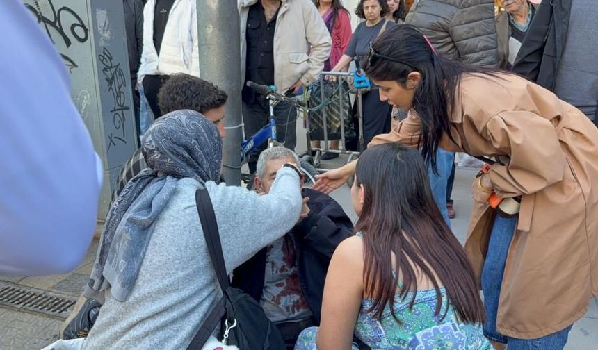 Eskişehir’de 14 yaşındaki çocuğun yumruk attığı yaşlı adam hastanelik oldu