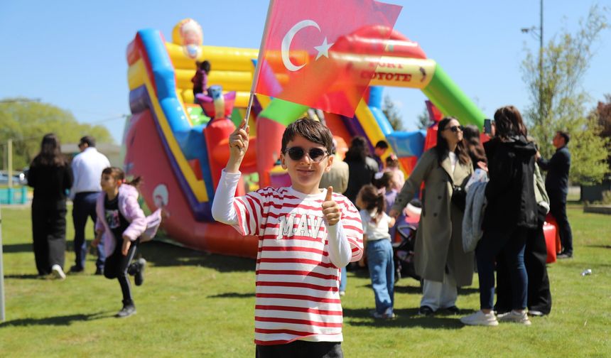 Büyükşehir’den 23 Nisan şöleni: Çocuklar bir hafta boyunca bayramı doyasıya yaşadı