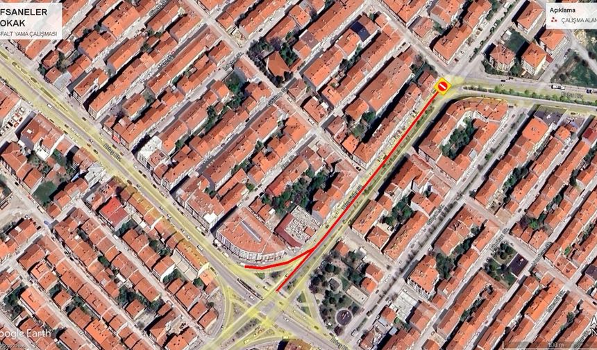 Eskişehir'de sürücüler uyarıldı: Bir buçuk saat o yol kapalı!