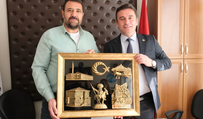 Sivrihisar’da esnaf odalarına “Hayırlı Olsun” ziyareti