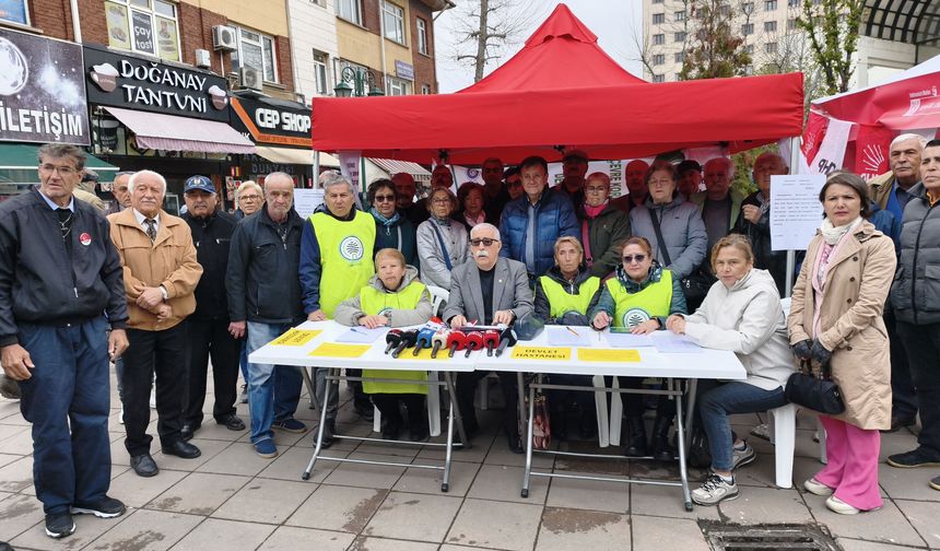 Koca Çınarlar’dan Devlet Hastanesi imza kampanyasına destek!