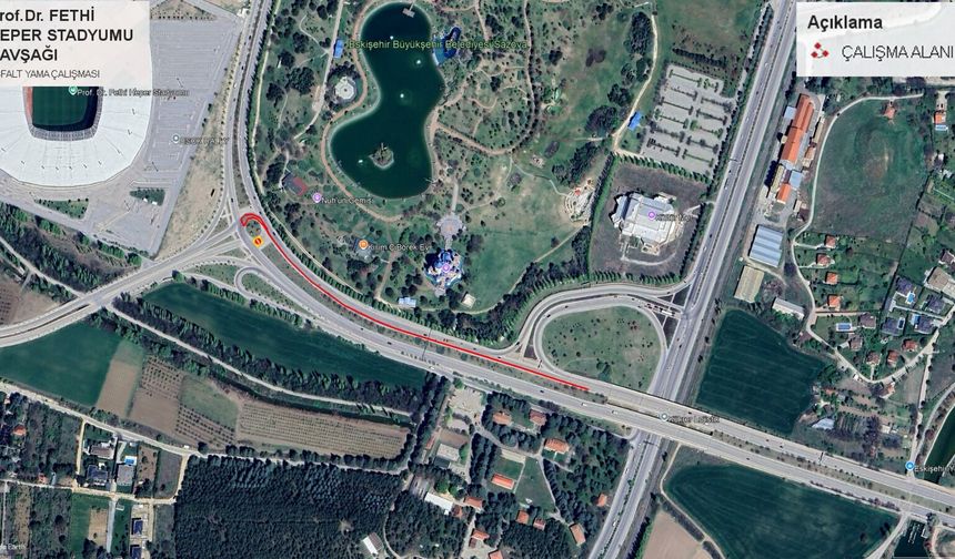 Eskişehir'de o kavşak yarın trafiğe kapatılıyor!