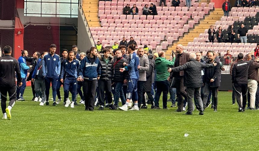 Eskişehirspor Kütahyaspor maçı öncesinde gerginlik!
