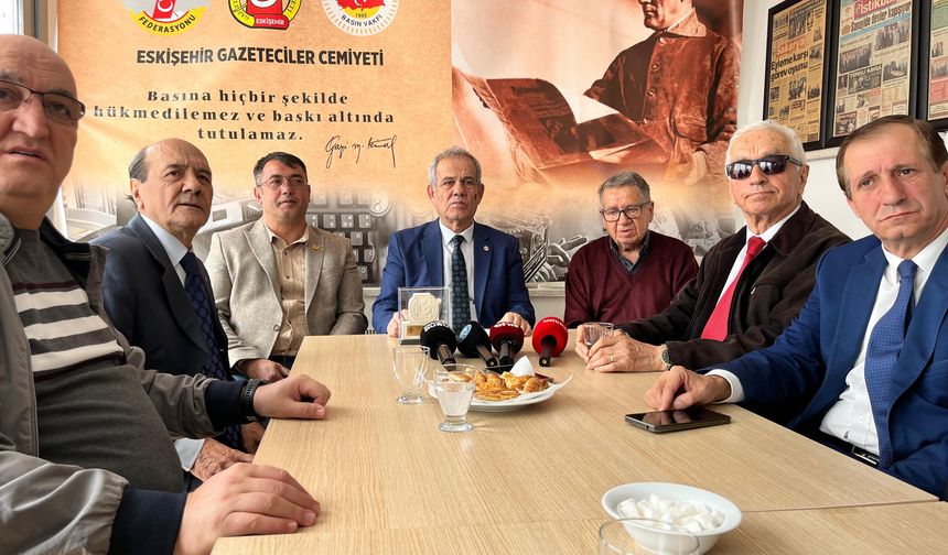 Kütahya ve Eskişehir Gazeteciler Cemiyetleri arasında dostluk vurgusu