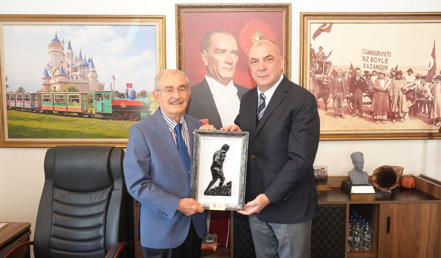 ESO’dan Büyükerşen’e ziyaret: Eskişehir sanayisi masaya yatırıldı