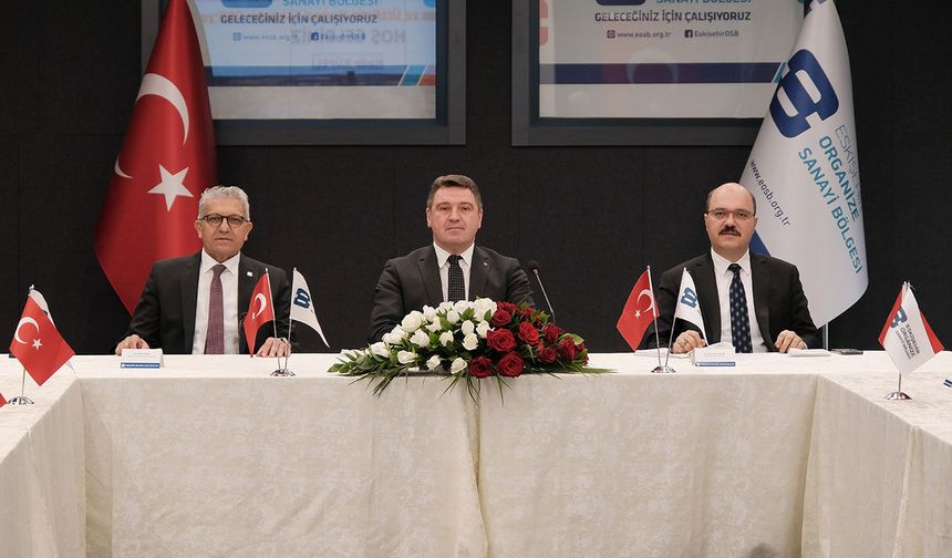 Adalet ve üretim el ele: Eskişehir’in zirveleri OSB’de buluştu!