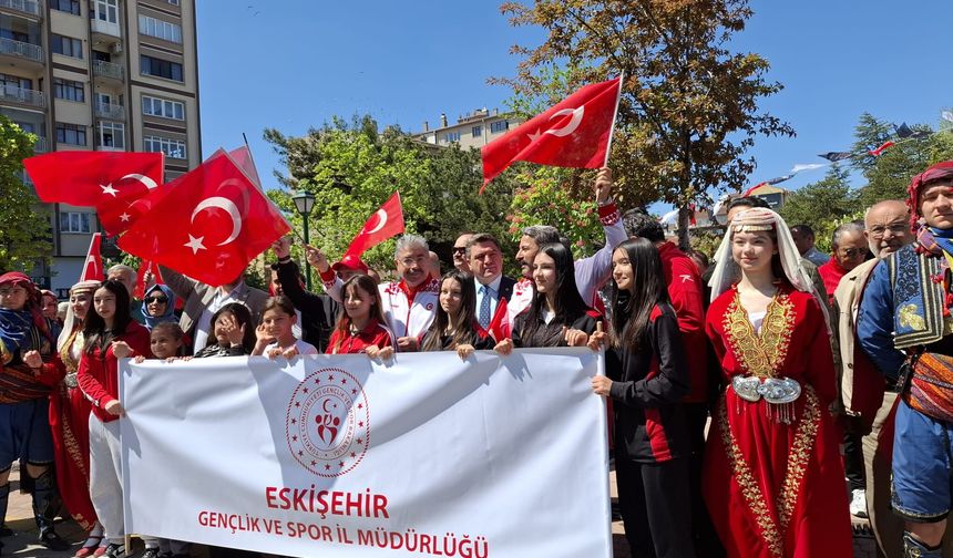 Eskişehir’de Gençlik Haftası coşkusu başladı