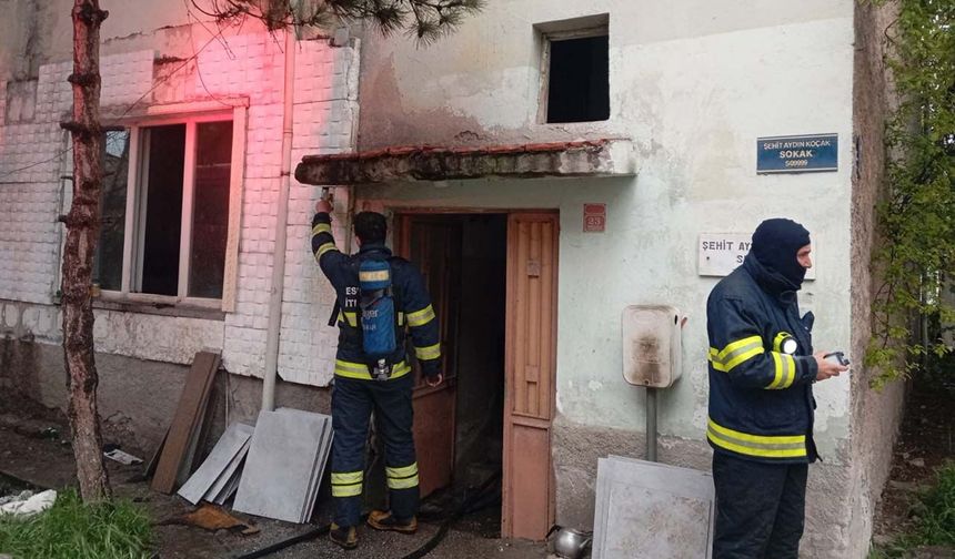 Eskişehir’de yangın faciası: 98 yaşındaki kadın hayatını kaybetti