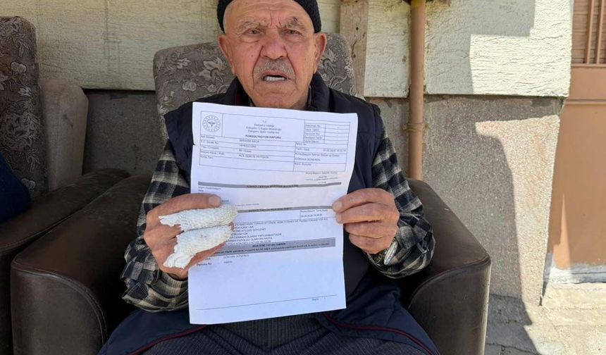 Eskişehir’de yaşlı adama şiddet iddiası: Kaburgaları kırıldı
