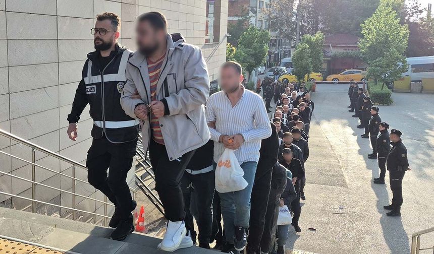 Eskişehir merkezli dev bahis operasyonu: 45 şüpheli adliyeye sevk edildi