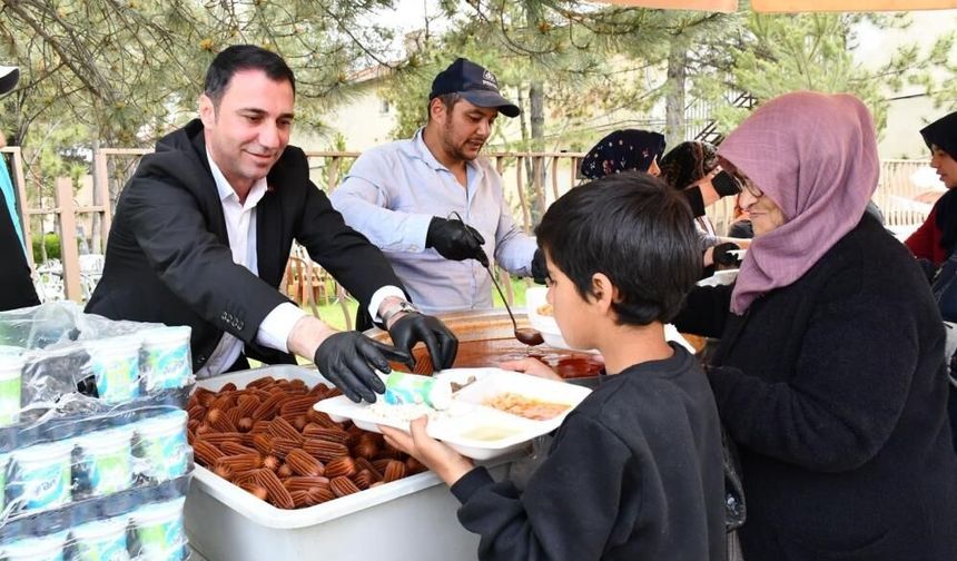 Beylikova'da yağmur ve şükür duası yapıldı