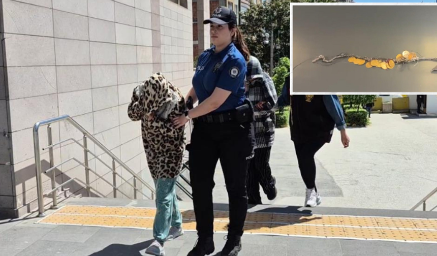 Eskişehir'de akıl almaz hırsızlık: Konuşma bahanesiyle yaklaştı, boynundaki 185 bin liralık altını çaldı!