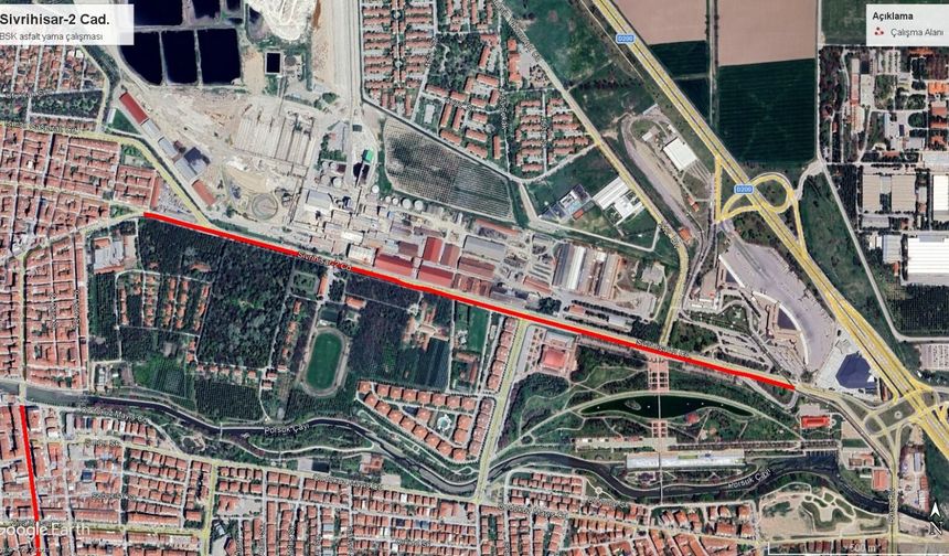Eskişehir Büyükşehir uyardı: O cadde 2 gün boyunca günde 9 saat trafiğe kapalı!