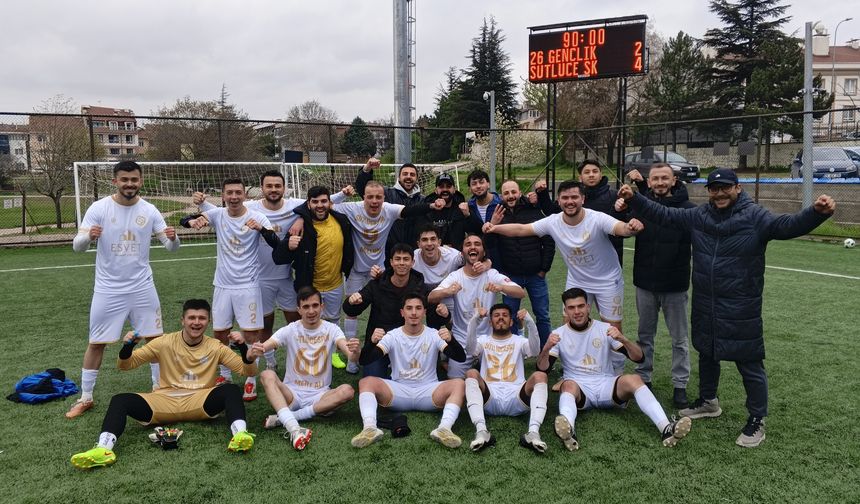 Sütlüce için son adım kaldı 4-2
