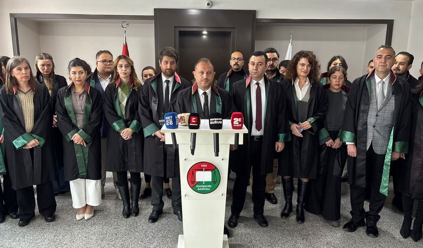 Eskişehir Barosu'ndan avukata yönelik şiddete tepki: Bu vahşete tahammülümüz kalmadı