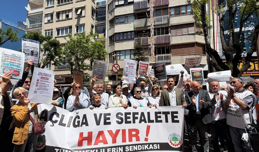 Eskişehir'de emeklilerden seyyanen zam talebi