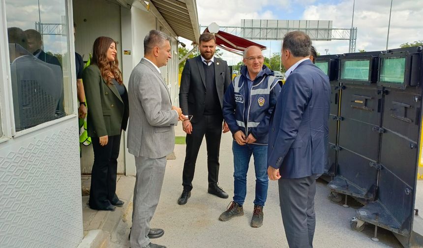 MHP Eskişehir İl teşkilatından bayramda görev başındaki ekiplere ziyaret