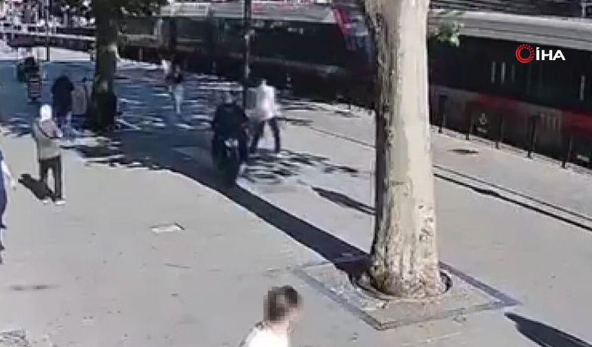 Motosikletli kapkaççılar dron destekli takiple yakalandı