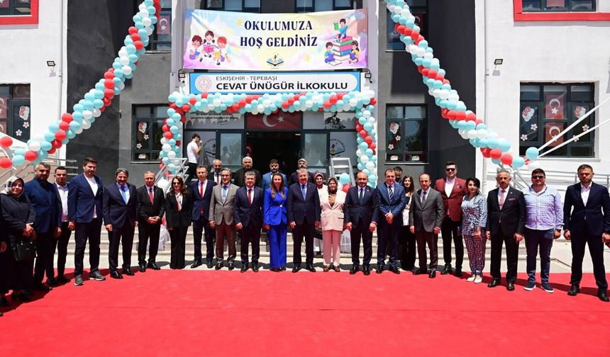 Çamlıca Mahallesi’ne yeni okul: Cevat Ünügür İlkokulu açıldı