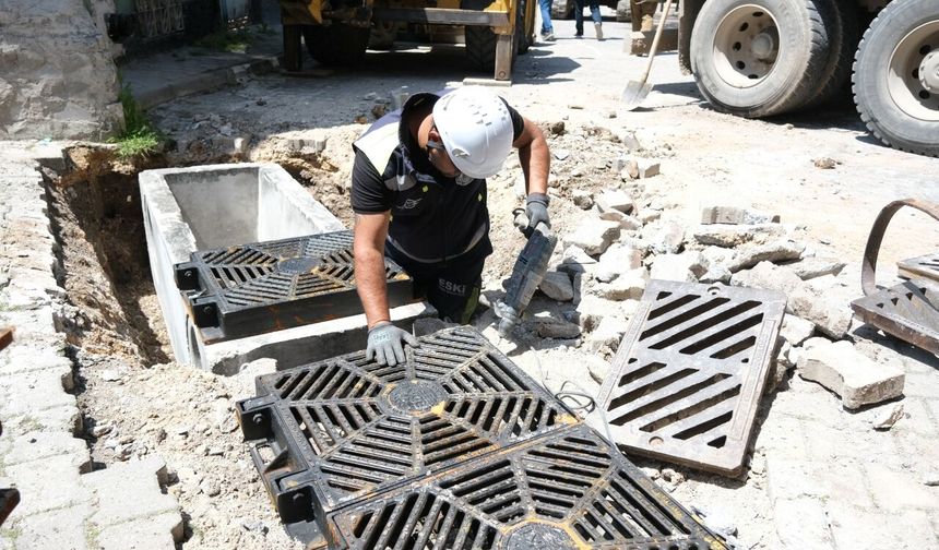 ESKİ’den yağışlara karşı altyapı hamlesi: 5 ayda 193 yeni ızgara yapıldı!