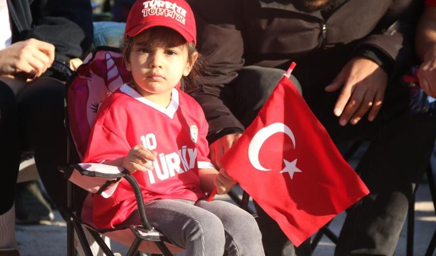Eskişehir'de Milli Maç heyecanı yaşanıyor