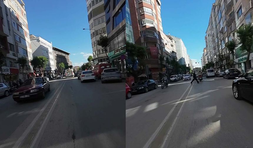 Eskişehir'de çift sıra park problemi devam ediyor